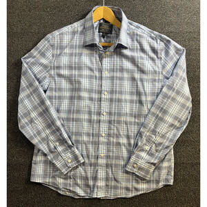 Jos. A. Bank Reserve 100% Egyptian Cotton Tailored Dress‎ Shirt Men Sz XL